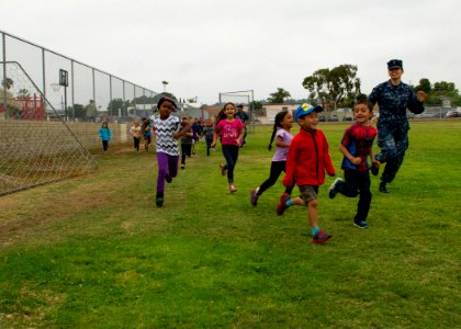School visit 150528-N-FR671-070
