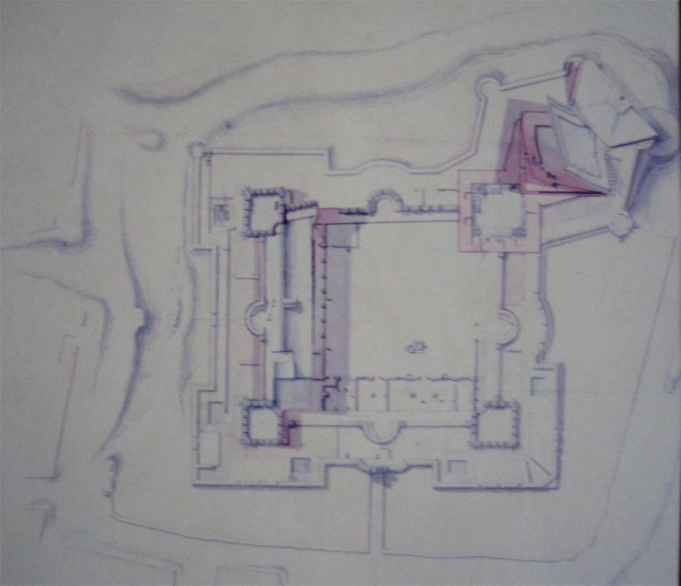 Sanlúcar barrameda castillo santiago planta 1756
