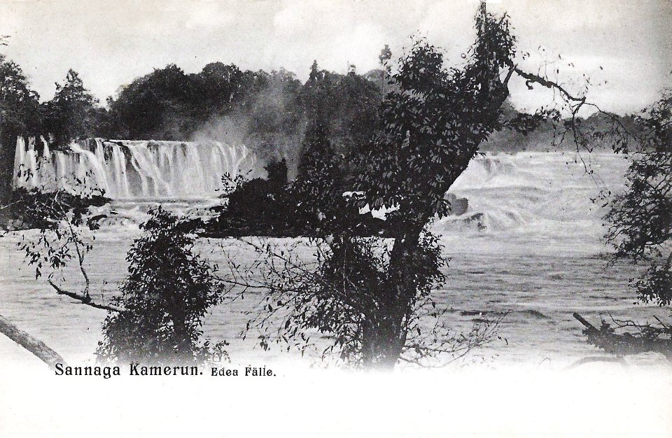 Sannaga-Kamerun-Edea Fälle