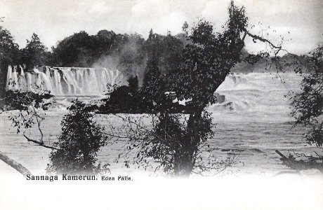 Sannaga-Kamerun-Edea Fälle