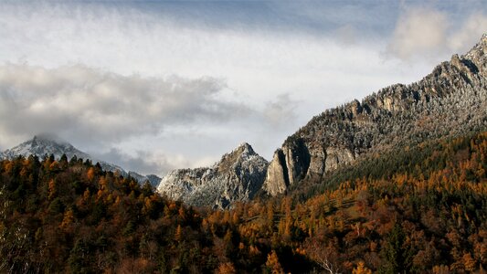 Rock peace of mind autumn photo