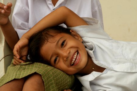 School children playing at a USAID funded school that is locate at a site along the Aceh West Coast Highway (5074347748)