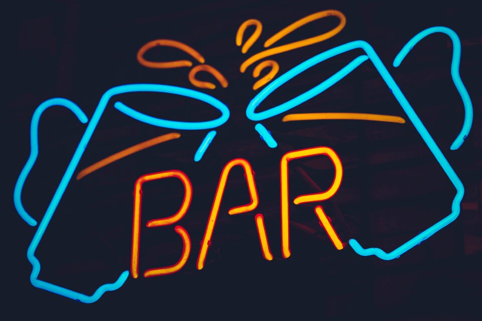 American bar beer
