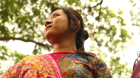 Love between woman and nature