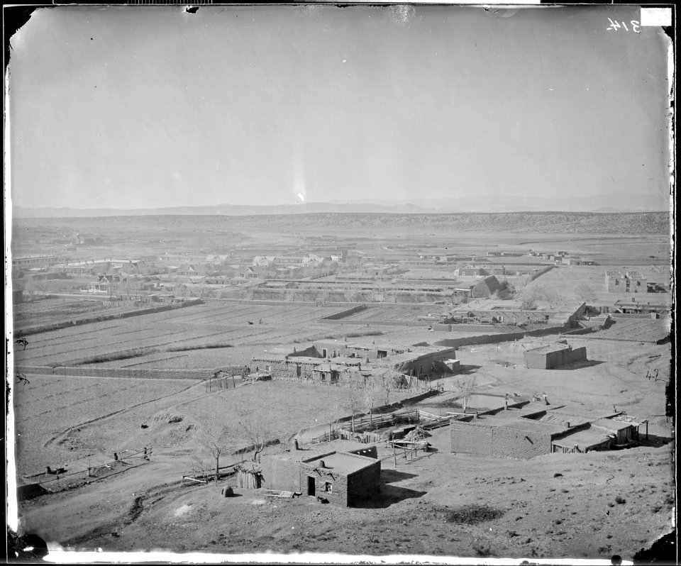 SANTA FE, NEW MEXICO, PANORAMA WITH ^41 - NARA - 524265