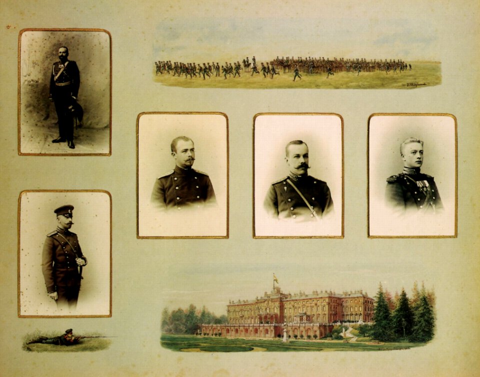 Schrader und Renz - Porträts aus dem Album »Offiziere des Garde-Pferde-Grenadier-Regiments« (3) (Zeno Fotografie)