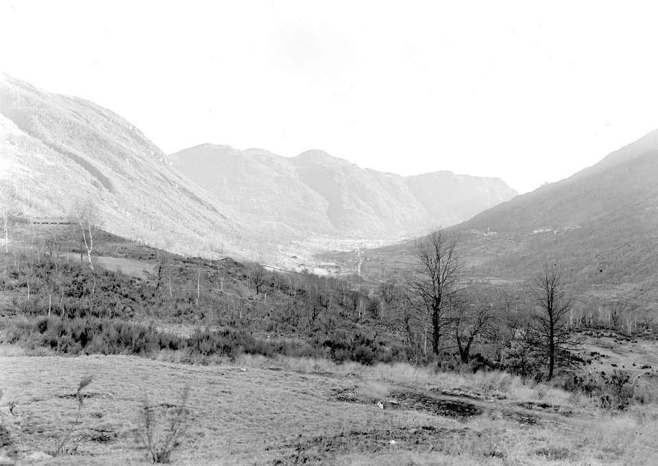 Schussfeld der Südbatterie ins Tal - CH-BAR - 3239269