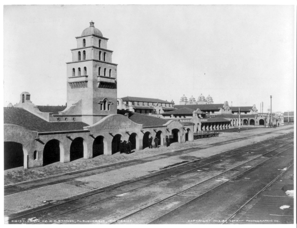 Santa Fe Railroad Station, Albuquerque, New Mexico LCCN2006678496