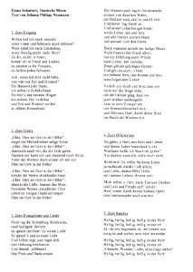 Schubert Deutsche Messe Text 1-5