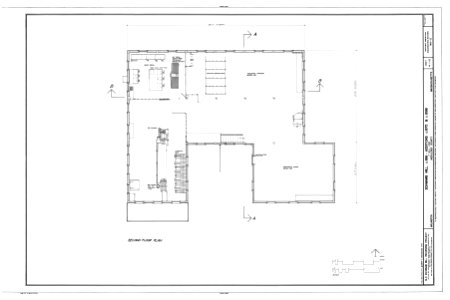 Schwamb Mill, Arlington MA - HAER drawing 00004a
