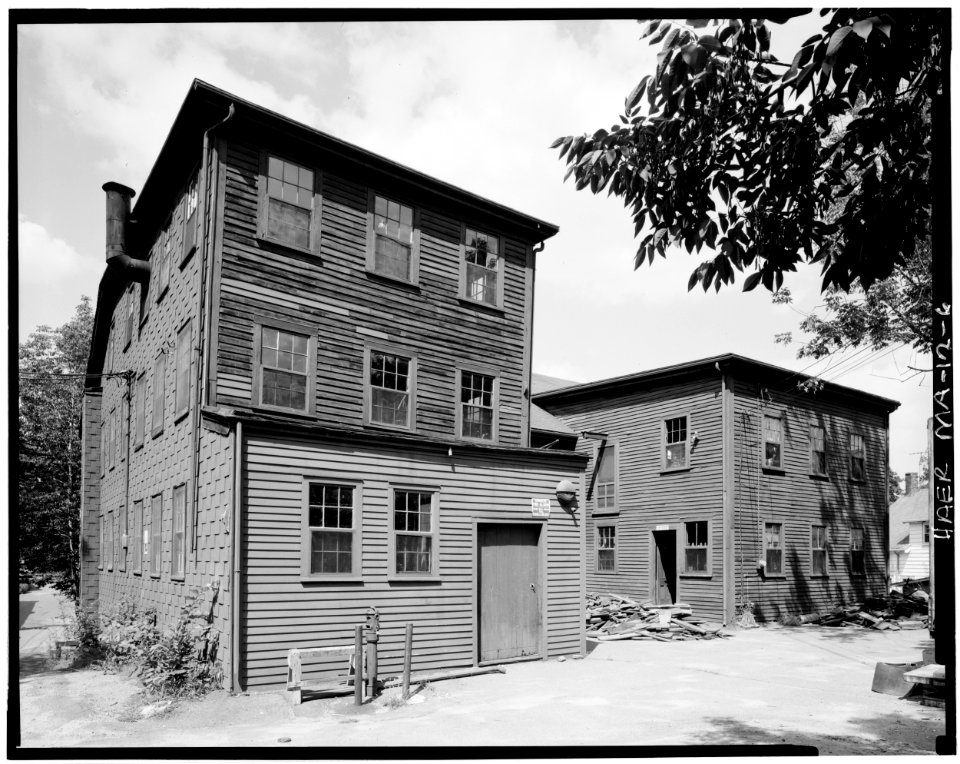 Schwamb Mill, Arlington MA - HAER photo 079747pu
