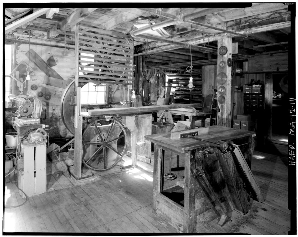 Schwamb Mill, Arlington MA - HAER photo 079755pu