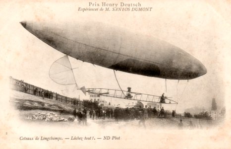 Santos-Dumont dirigeable 1901 photo