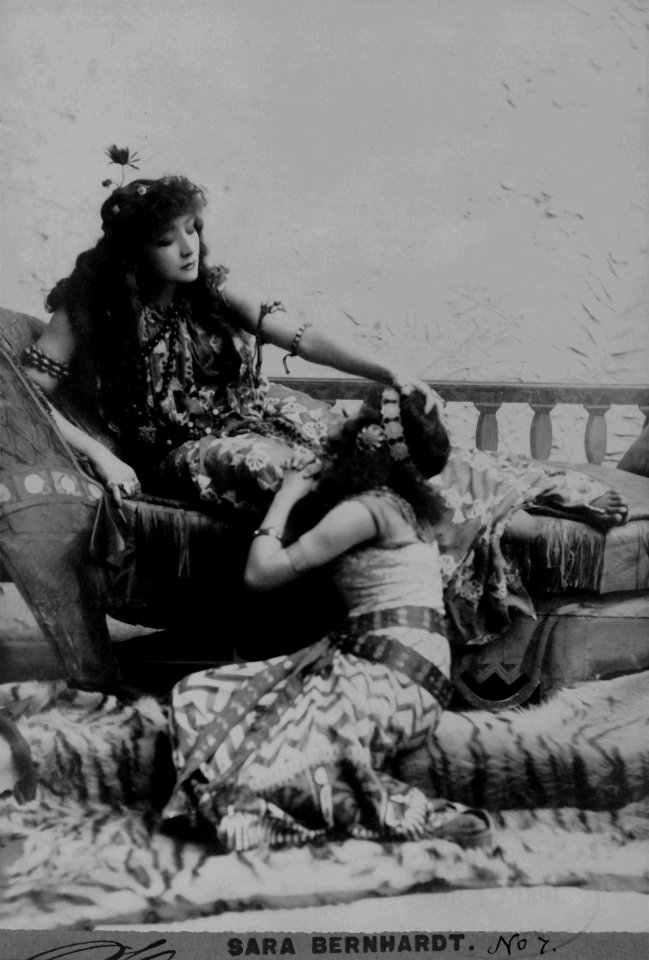 Sarah Bernhardt by Napoleon Sarony, 1891