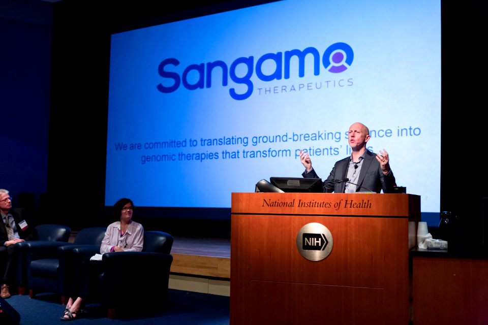 Sandy Macrae at Rare Disease Day at NIH 2018