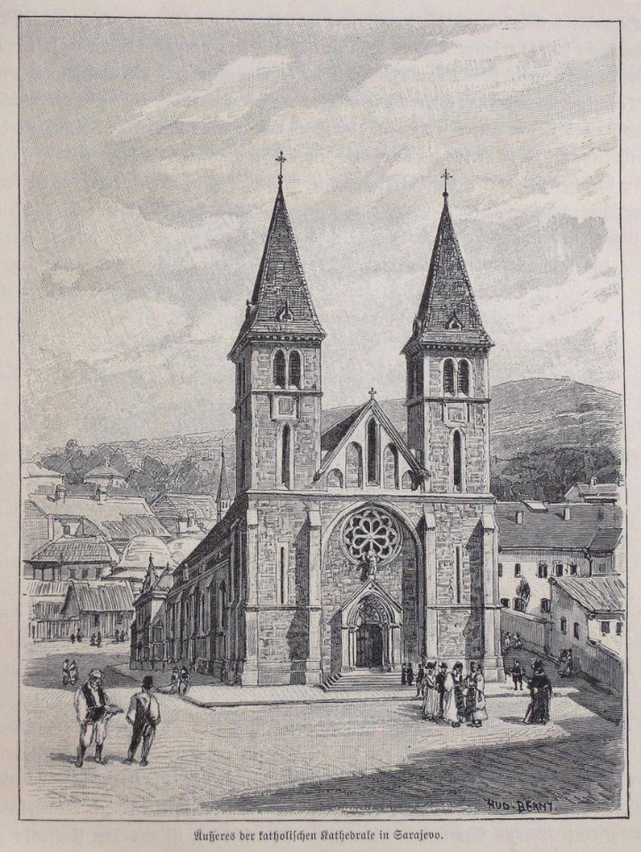 Sarajevo Catholic Church 1900
