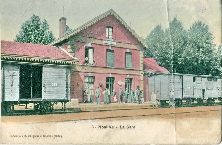 SANGNIER 3 - NOAILLES - La Gare