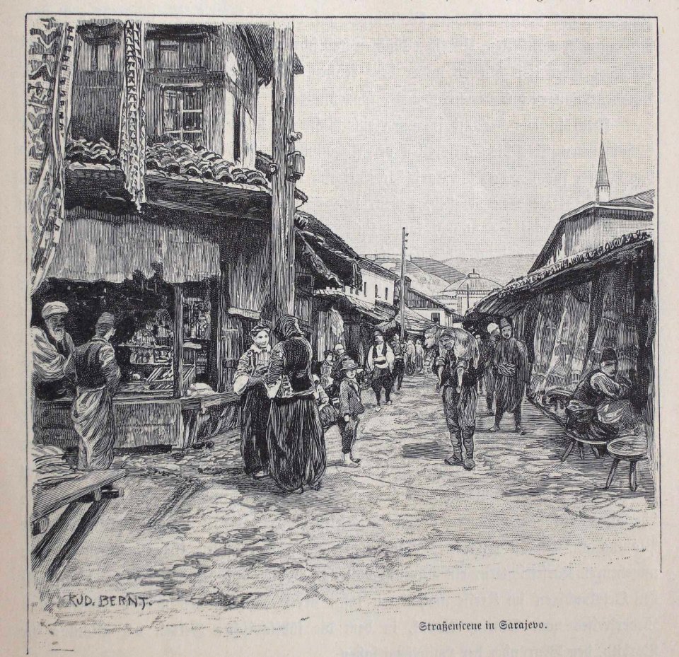Sarajevo Street 1900