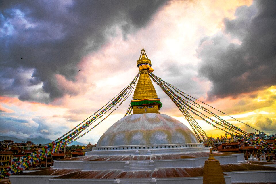 Buddhism kathmandu stupa