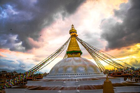 Buddhism kathmandu stupa photo