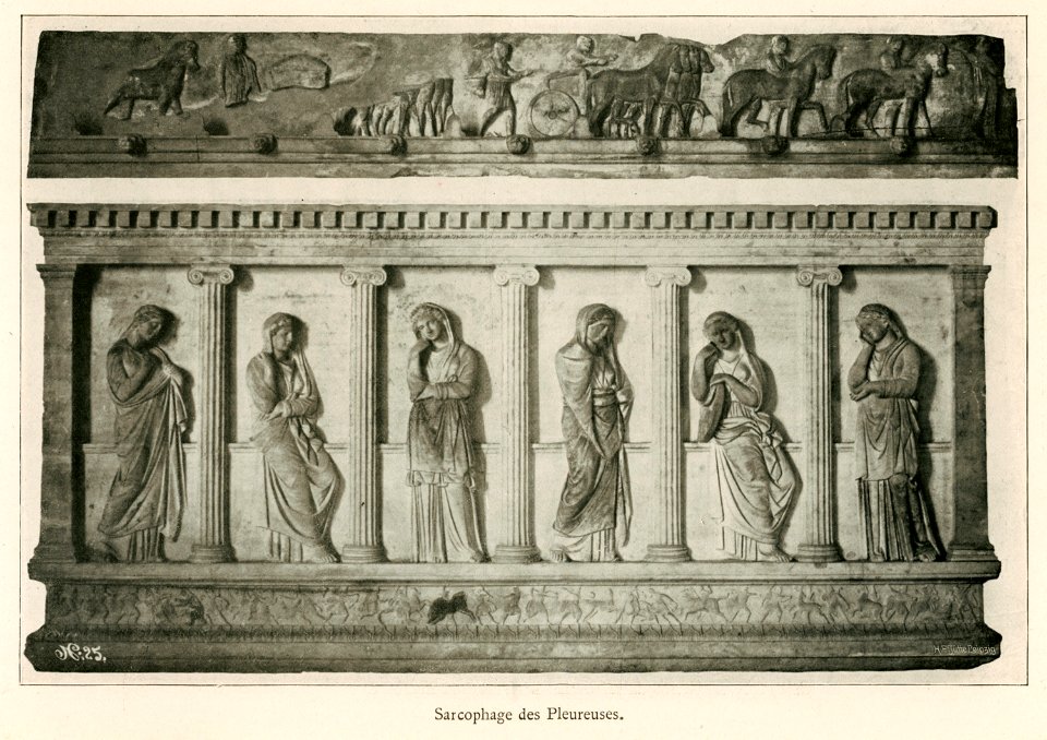 Sarcophage des Pleureuses - Barth Hermann - 1913