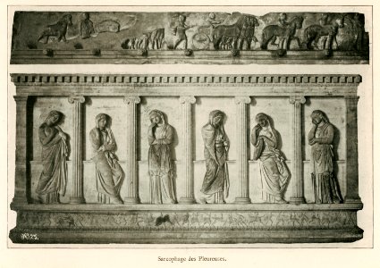 Sarcophage des Pleureuses - Barth Hermann - 1913