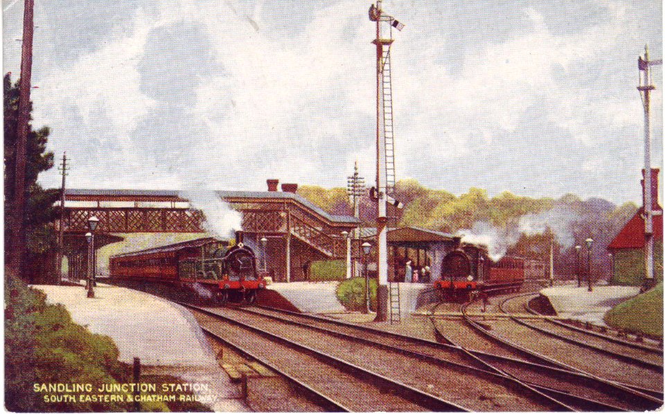 Sandling railway station