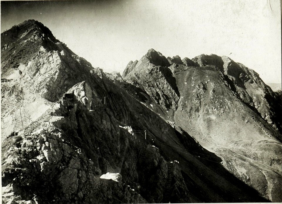 Sandpunkt Punta Selle, Eigene Stellungen. (BildID 15425236)