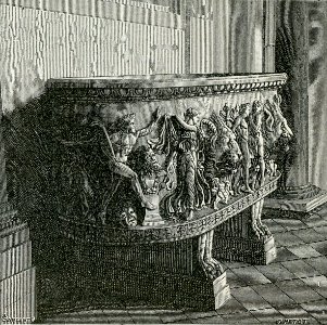 Sarcofago di Baccanti nel Museo Vaticano photo