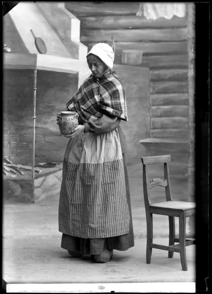 Sandra Leufstedt in Hoppet at Östermalmsteatern 1907 - SMV - NL022