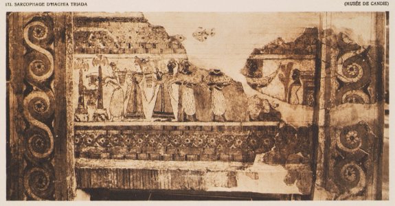 Sarcophage d'Haghia Triada (Musée de Candie) - Baud-bovy Daniel Boissonnas Frédéric - 1919