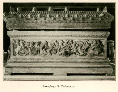 Sarcophage dit d'Alexandre - Barth Hermann - 1913