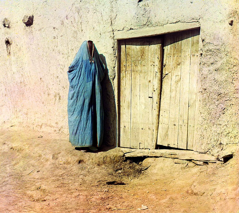 Sart woman. Samarkand-03900-03957v