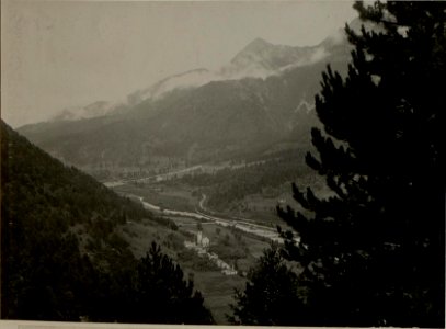 Sankt KATHREIN. Mittagskofel vom Monte PIN aus gesehen. Aufgenommen am 15. Juli 1916. (BildID 15478031)