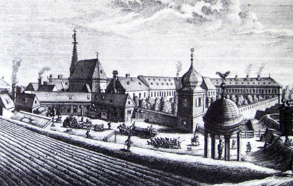 Sankt Marxer Spital um 1724