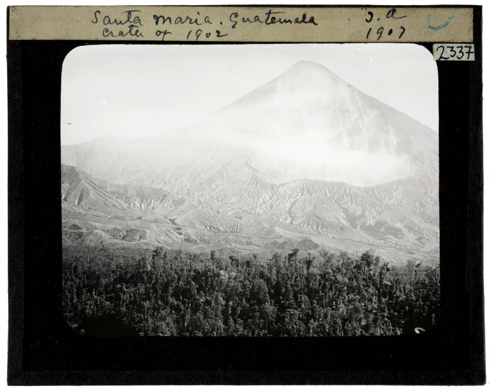 Santa Maria Guatemala Crater of 1902 YORYM TA2337