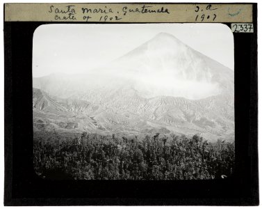 Santa Maria Guatemala Crater of 1902 YORYM TA2337 photo