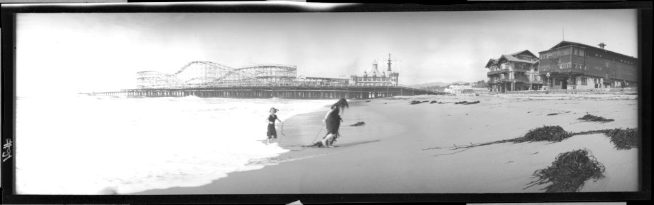 Santa Monica roller coaster, California LCCN2017656417
