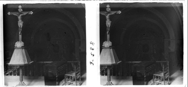 Sant Crist al cor d ' una església de Balaguer