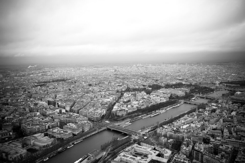 Buildings structure aerial