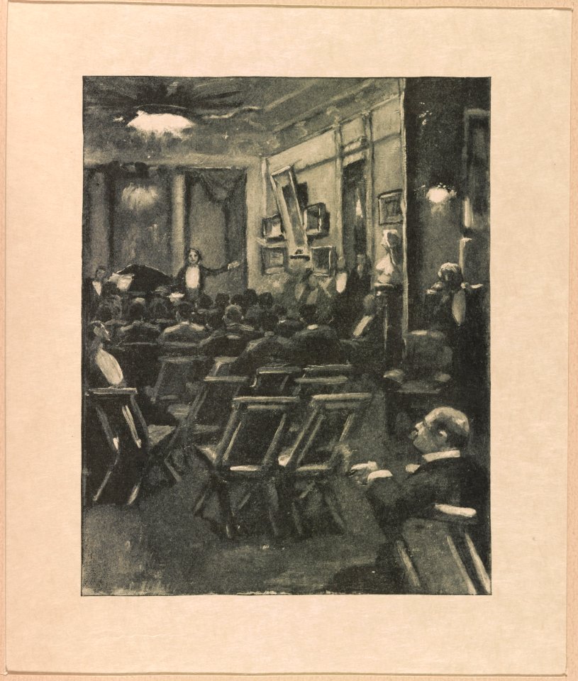 Saturday evening at Lotos Club, 149 Fifth Avenue, New York City LCCN2016650283