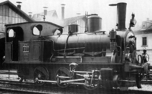 Schweizerische Centralbahn (SCB) loc 80, later NS 7802