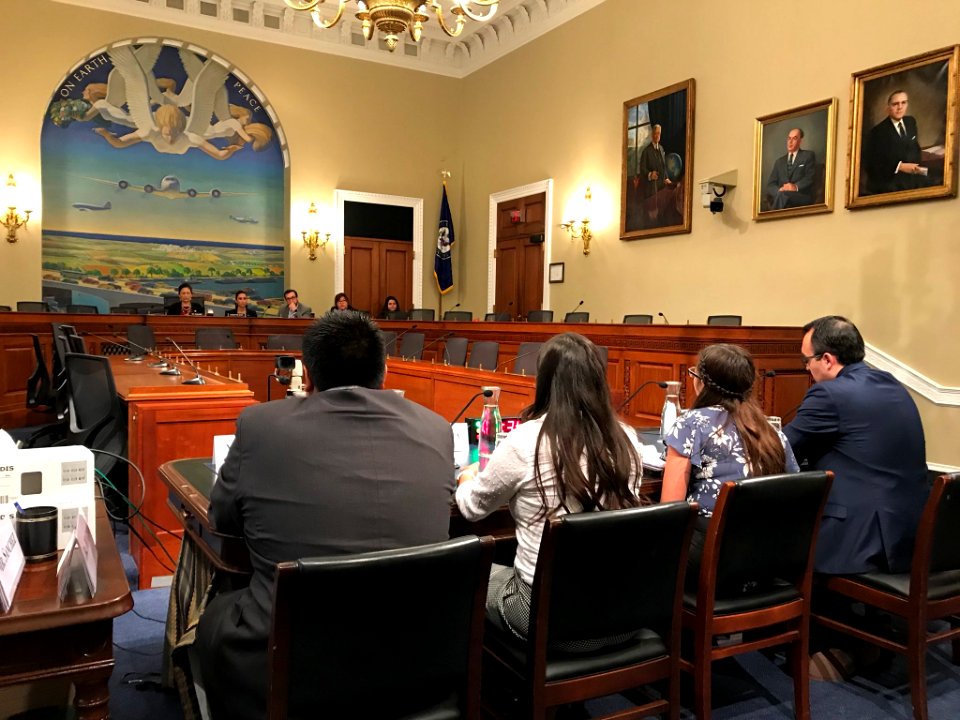 Santa Fe Indian School Leadership Institute mock hearing, Washington, D.C. 01