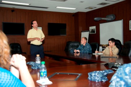 SAPR program discussion at NAF Atsugi 140820-N-EI558-081