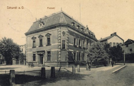 Schwedt a. Oder, Brandenburg - Postamt (Zeno Ansichtskarten)