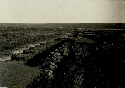 Schützengraben beim Feldjäger Bataillon Nro.32. (BildID 15521945)