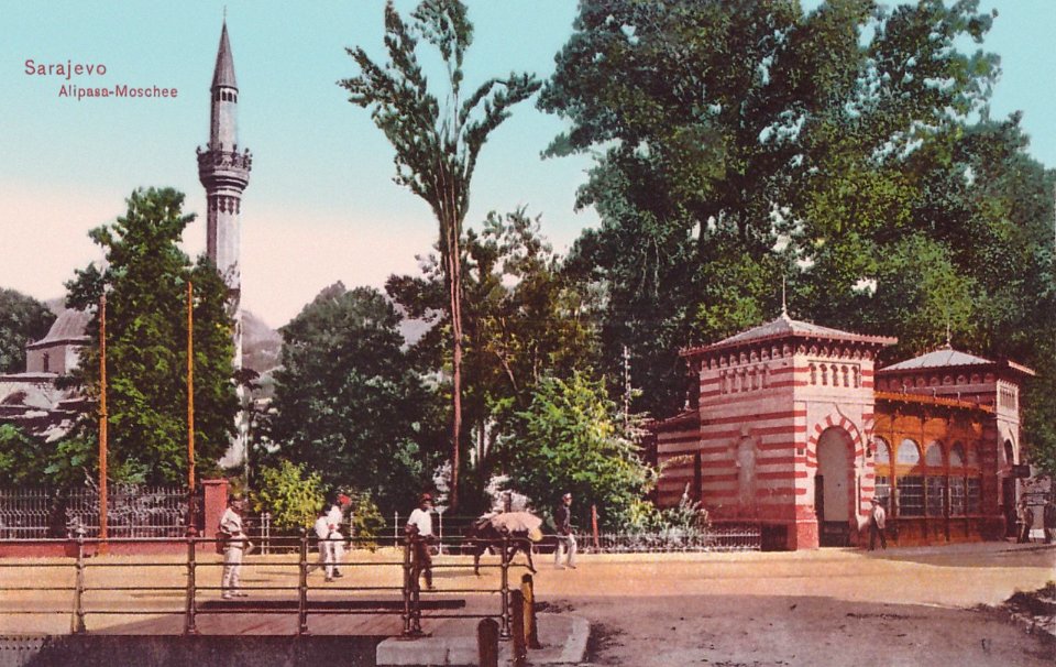 Sarajevo Ali-Pasha-Mosque Kosevo-Creek