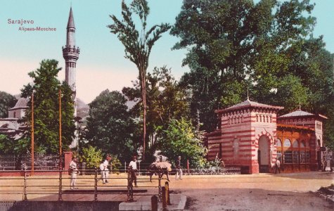 Sarajevo Ali-Pasha-Mosque Kosevo-Creek