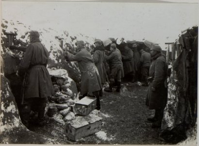 Schützenstand beim Honved Inf.Rgt.Nro.30 in Rarancze. (BildID 15448935)
