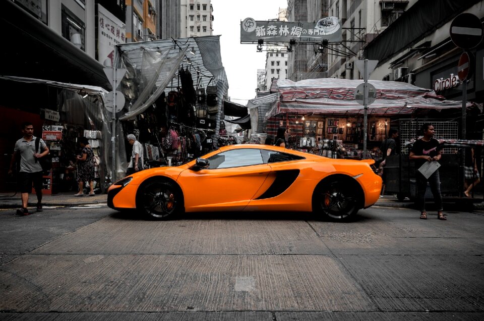 Hongkong urban street